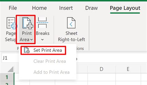 how to set multiple print areas in excel and why it's important to understand different print options